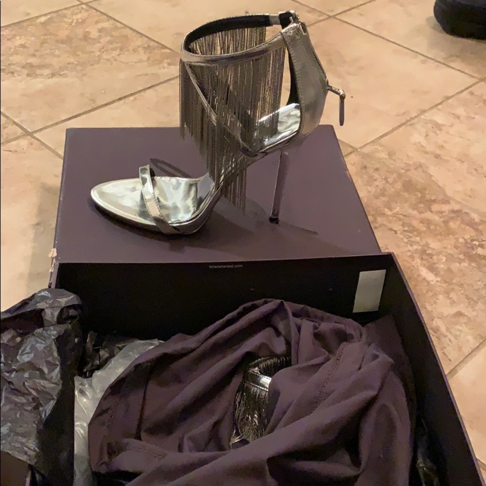 Brian Atwood Fringe heels